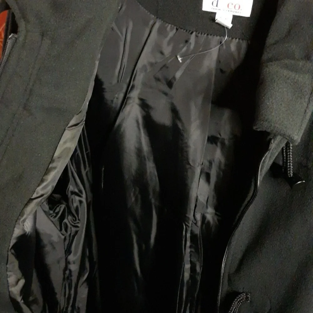 Denim & Co Black Jacket/Coat - Picture 7 of 9